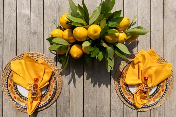 Mexican food catering platter by Casa Pirul