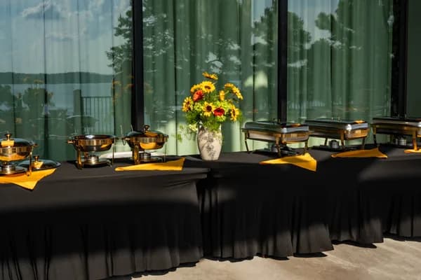 Casa Pirul party catering with traditional Mexican dishes
